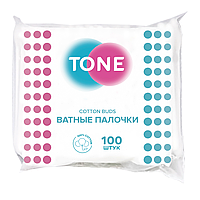 Ватные палочки TONE, 100 шт/уп