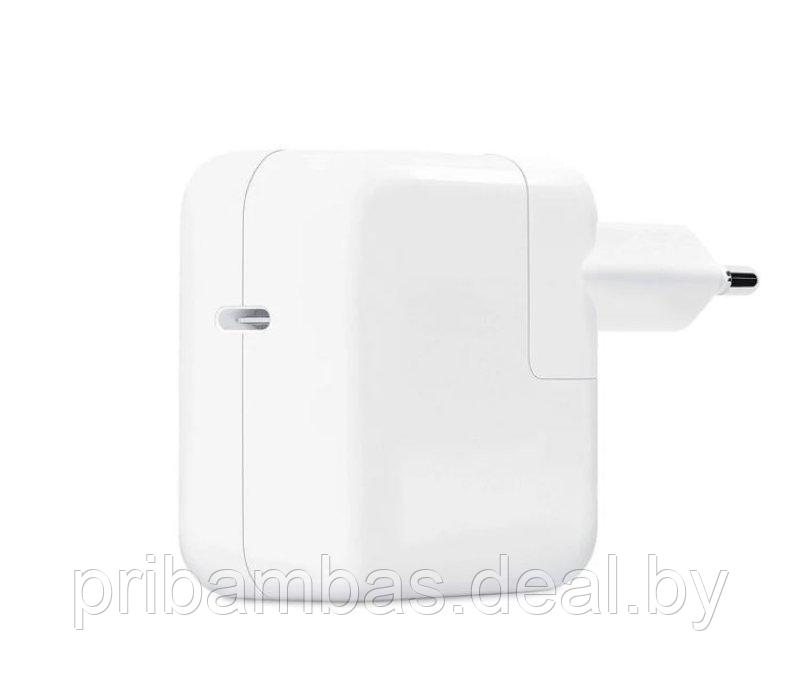 Блок питания (зарядное устройство) 30W, USB-C для ноутбука Apple A1882, MR2A2ZM/A, MY1W2ZM/A. Ток: 2 - фото 1 - id-p223599631