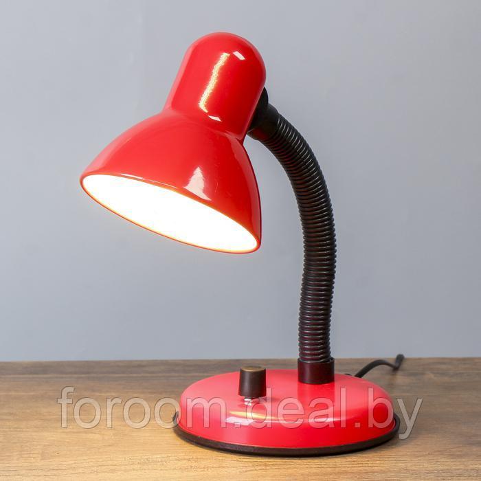 Лампа настольная 203A (красная) Е27, светорегулятор RISALUX 739306 - фото 1 - id-p223600500