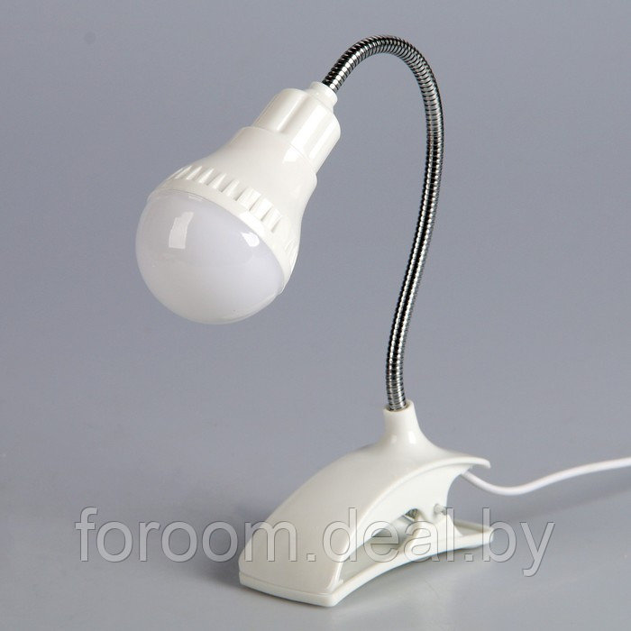 Лампа на прищепке "Свет" (h)31,5см, 13LED 1,5W провод USB, гибкий корпус RisaLux 2562922 - фото 2 - id-p223600504