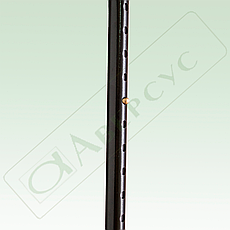 Трость металлическая (алюминиевый сплав) телескопическая с УПС и деревянной ручкой Арт.22УТ/дер, фото 3