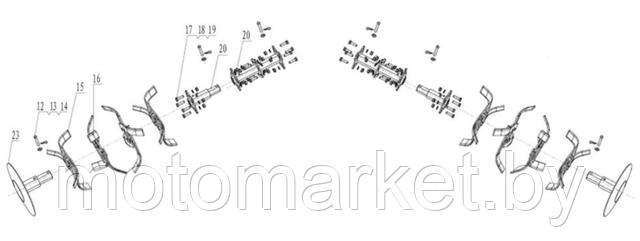 freza SL 85 B motomarket.by