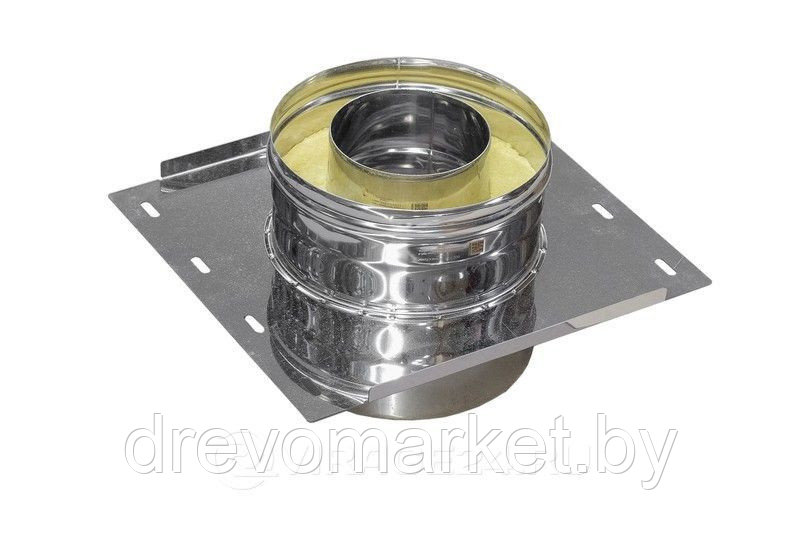 Площадка монтажная (430+нерж./1,5 мм) Ф150х250