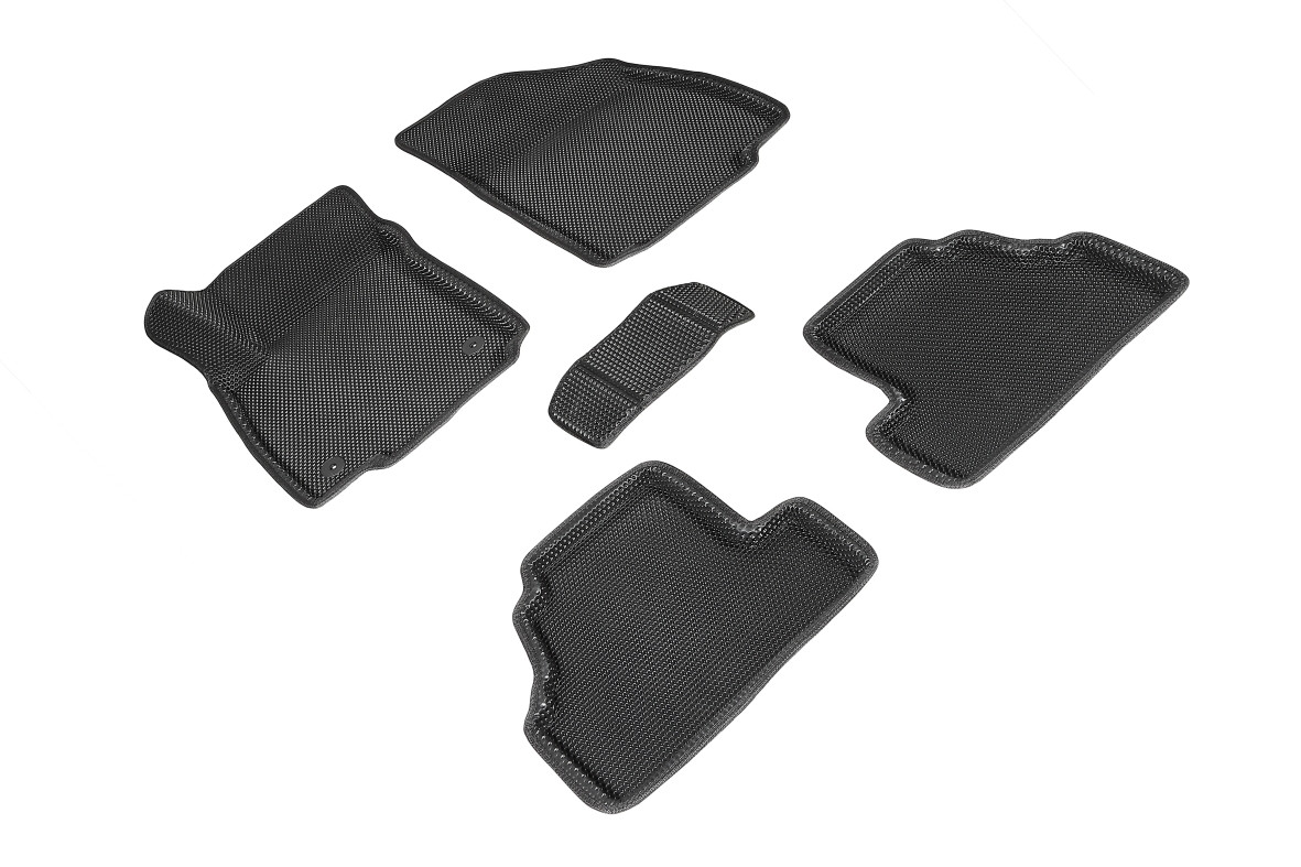 Коврики 3D EVA Seintex для Opel Mokka 2012-2017 (цвет Черный) арт.95428 - фото 1 - id-p223603004