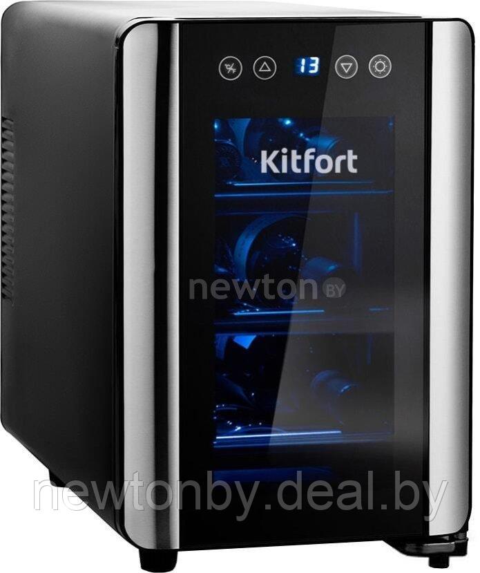 Винный шкаф Kitfort KT-2401 - фото 1 - id-p223603160