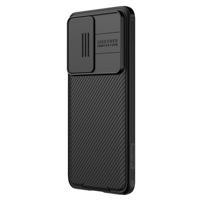 Чехол-накладка с пластиной Magsafe Nillkin CamShield Pro Magnetic Черная для Xiaomi Poco F5 Pro - фото 3 - id-p223603423