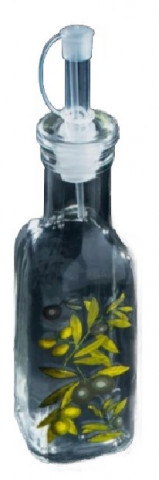 Бутыль стеклянная для соусов и масла «Олива» 200 мл, высота 19 см - фото 2 - id-p223391033