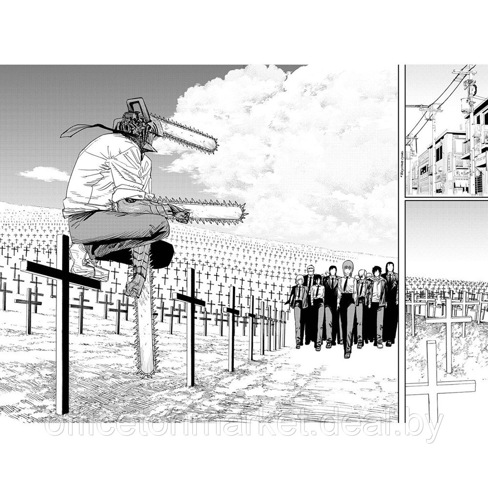 Книга "Человек-бензопила. Книга 6. Вперед, Человек-бензопила!", Тацуки Фудзимото - фото 5 - id-p223604070