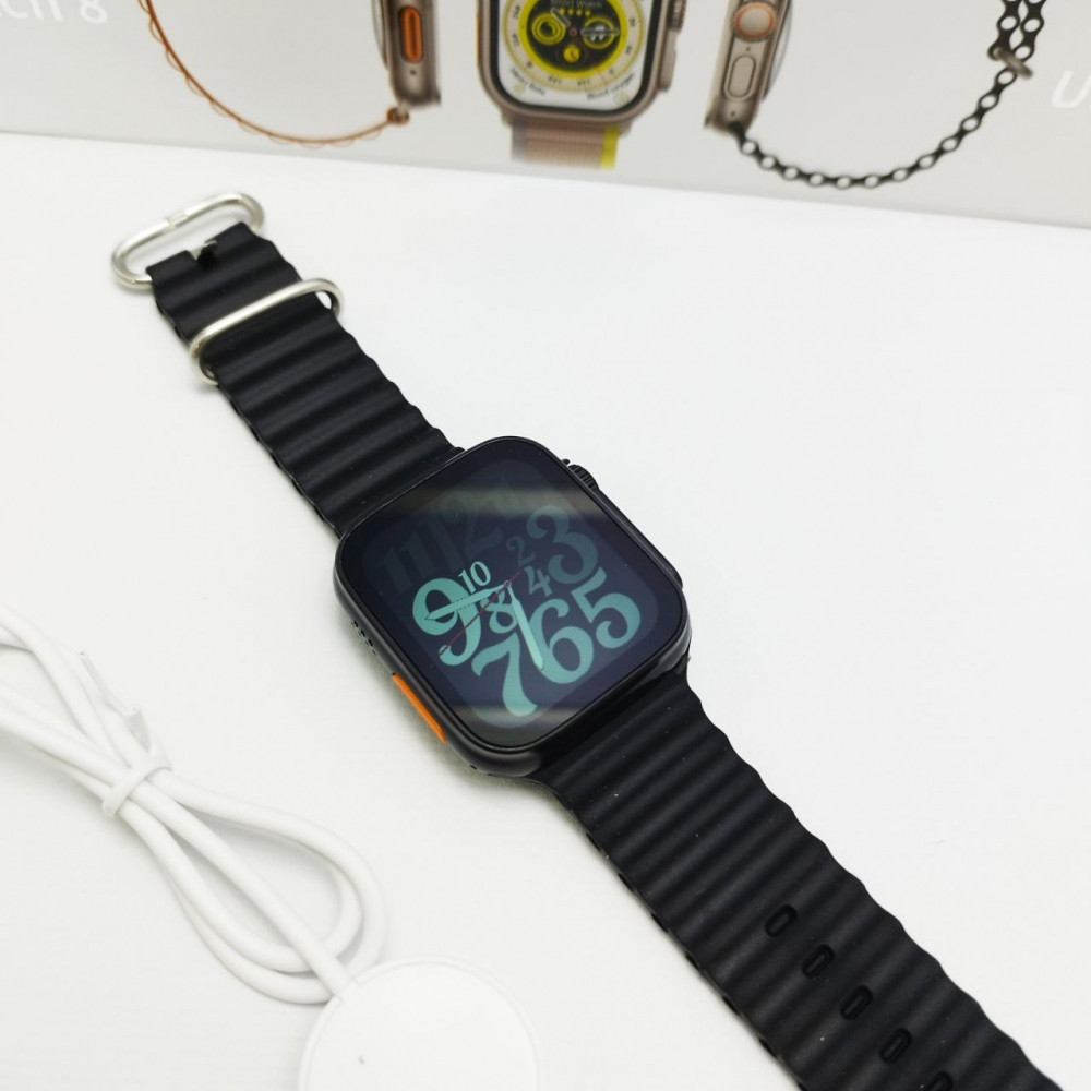 Умные смарт-часы Smart Watch 8 Ultra Желтый - фото 6 - id-p223609363