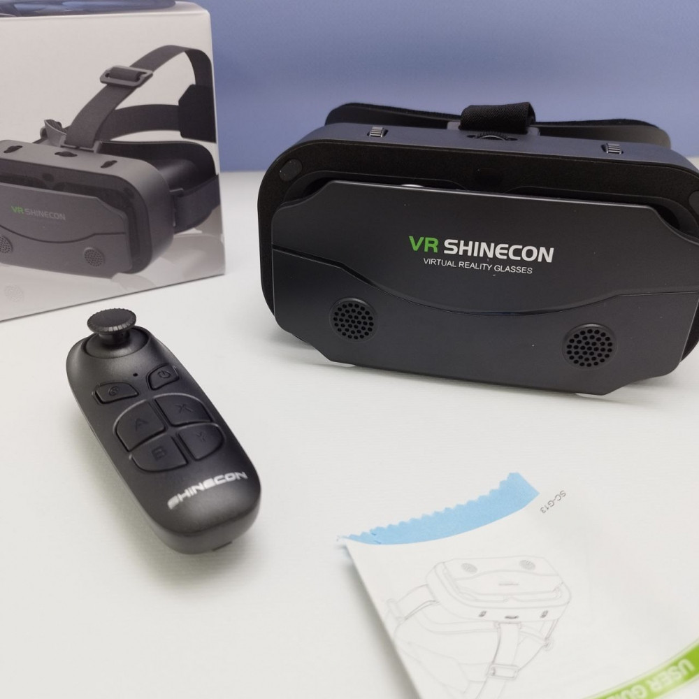 Очки виртуальной реальности VR SHINECON SC-G13 для смартфонов с диагональю 4.7-7.2 дюйма - фото 3 - id-p223609365
