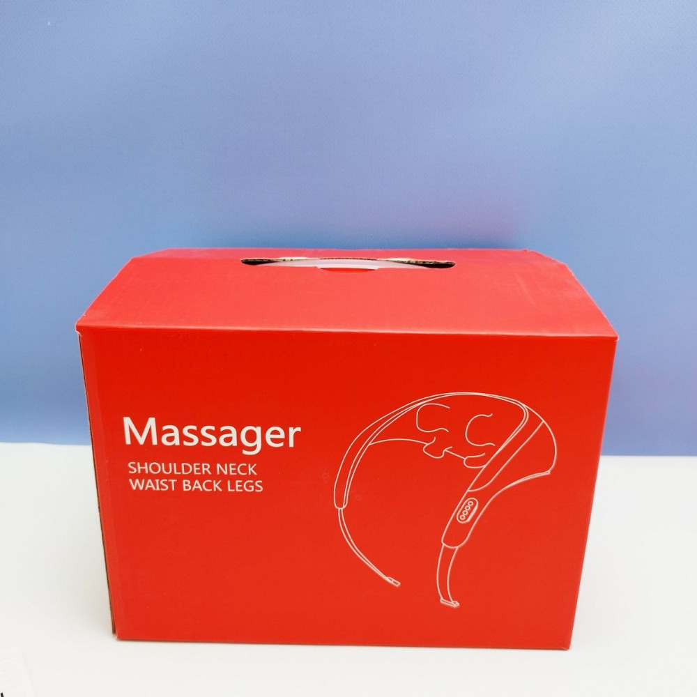 Массажер многофункциональный Shoulder and neck massager для шеи и плеч / Аккумуляторный массажер с - фото 4 - id-p223609368