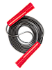 Скакалка для фитнеса ProFitnessLab 2,8м цв.Красный/Черный, фото 5