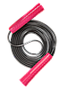 Скакалка для фитнеса ProFitnessLab 2,8м цв.Розовый/Черный, фото 5