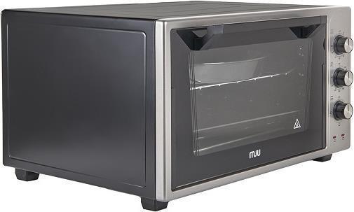 Мини электрическая духовка печь электродуховка многофункциональная электропечь для кухни MIU 4204 E серый - фото 3 - id-p223609480