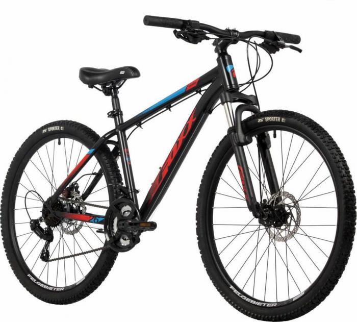 Горный велосипед взрослый 26 дюймов скоростной мужской стальной 21 скорость FOXX 26SHD.CAIMAN.14BK4 Черный - фото 4 - id-p223609532