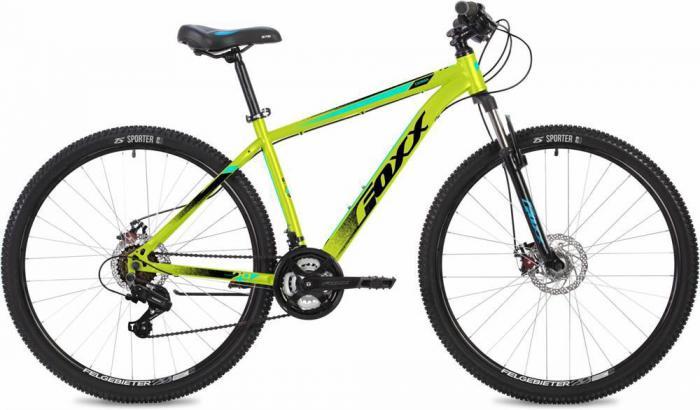 Горный велосипед взрослый 26 дюймов скоростной мужской стальной 21 скорость FOXX 26SHD.CAIMAN.14LM4 желтый - фото 3 - id-p223609533