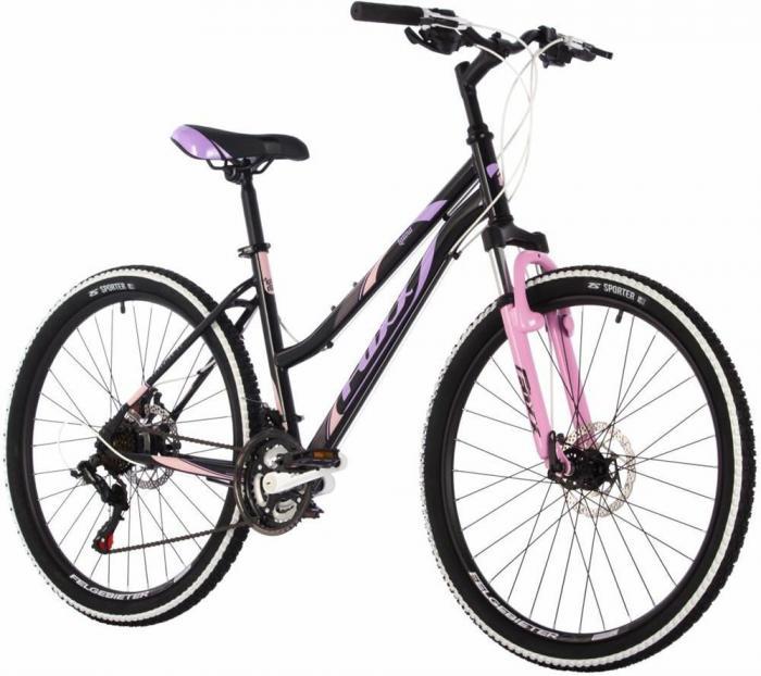 Горный велосипед взрослый 26 дюймов скоростной женский стальной 21 скорость FOXX 26SHD.LATINA.15BK4 черный - фото 2 - id-p223609537