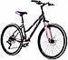 Горный велосипед взрослый 26 дюймов скоростной женский стальной 21 скорость FOXX 26SHD.LATINA.17BK4 черный, фото 7