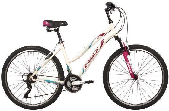 Горный велосипед взрослый 26 дюймов скоростной женский стальной 21 скорость FOXX 26SHV.SALSA.15BG4 Бежевый - фото 1 - id-p223609543