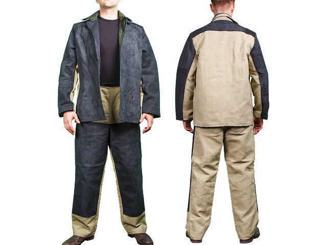 Костюм сварщика со спилком р. 60-62 рост 170-176 (2,9) (р. 60-62 рост 170-176)