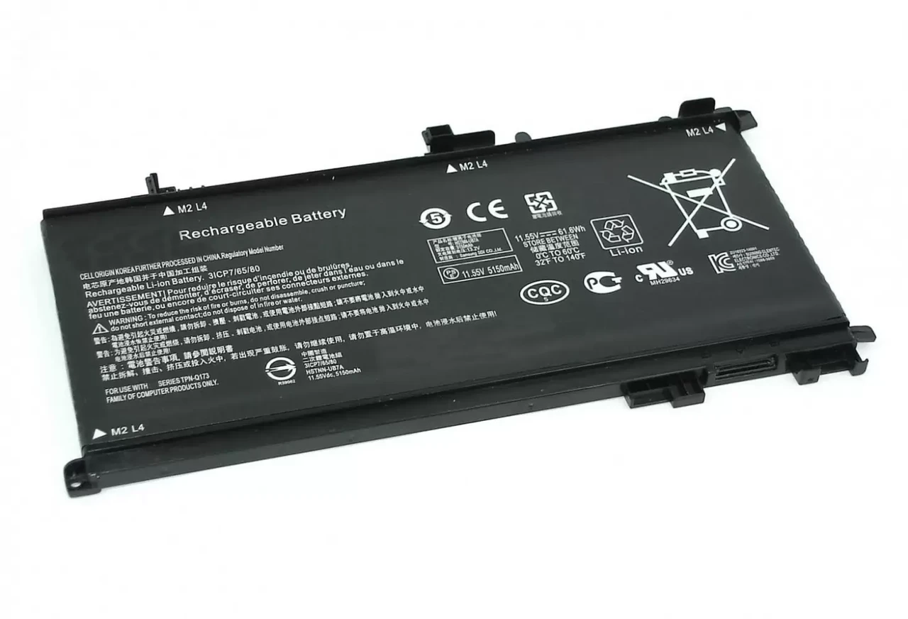 Аккумулятор (батарея) для ноутбука HP Pavilion 15-bс Omen 15-ax (TE03XL), 11.55В, 5150мАч
