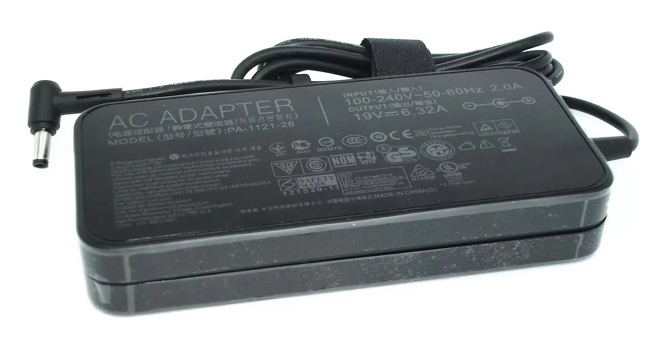 Блок питания (зарядное) для ноутбука Asus 19В, 6.32A, 5.5x2.5мм ADP-120RH - фото 1 - id-p223611251