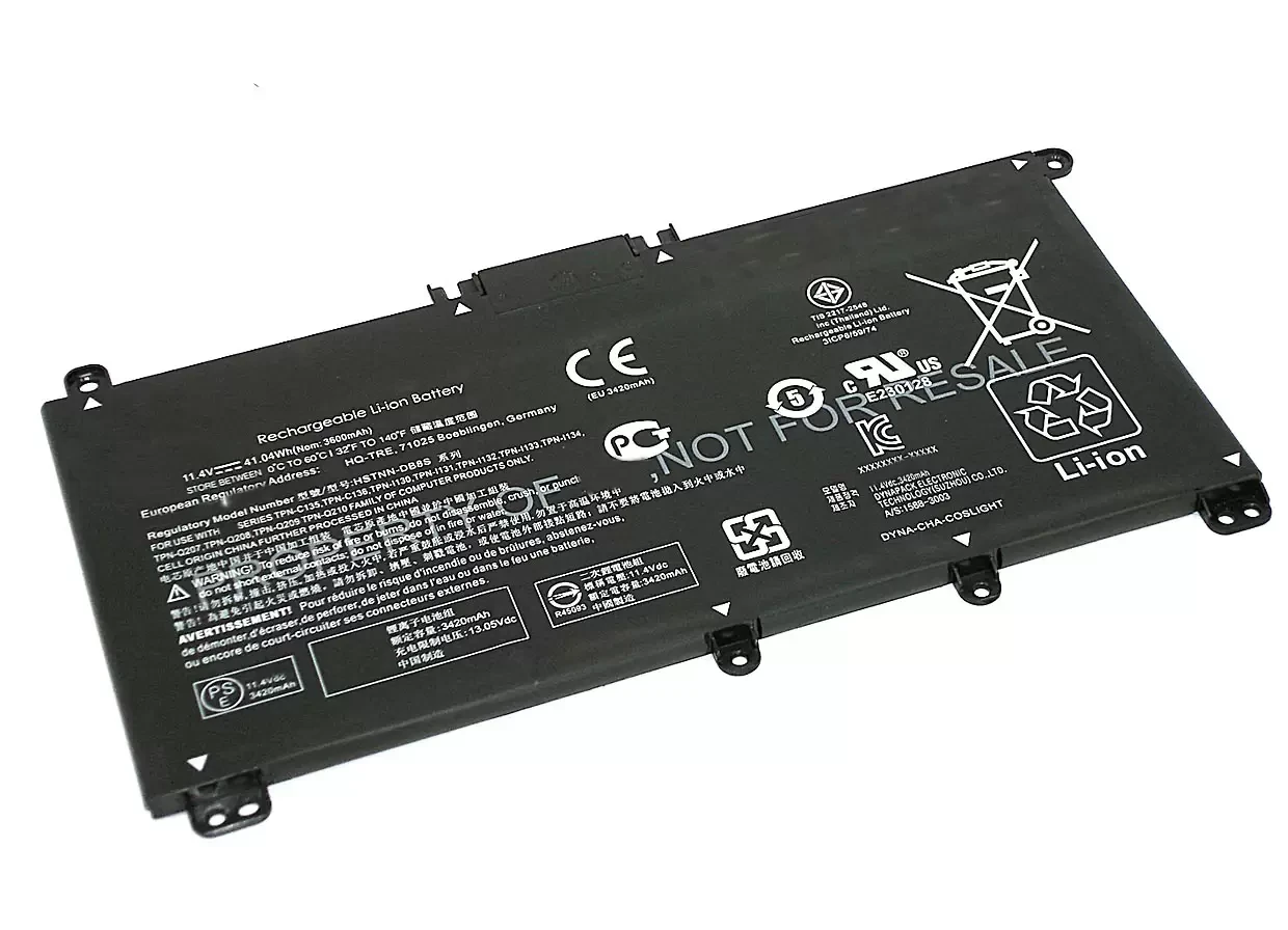 Аккумулятор (батарея) HT03XL для ноутбука HP 15-CS, 17-BY 11.4В, 3470мАч - фото 1 - id-p223611261