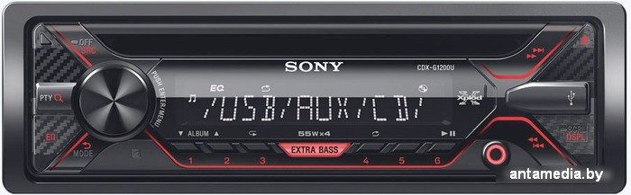 CD/MP3-магнитола Sony CDX-G1200U