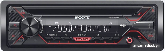 CD/MP3-магнитола Sony CDX-G1200U - фото 1 - id-p223614202