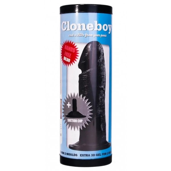 Набор для изготовления слепка пениса на присоске Cloneboy Suction Black - фото 1 - id-p223615130