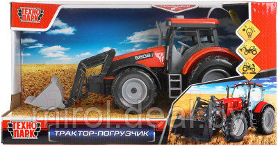 Трактор игрушечный Технопарк 1812A052-R - фото 7 - id-p223619865