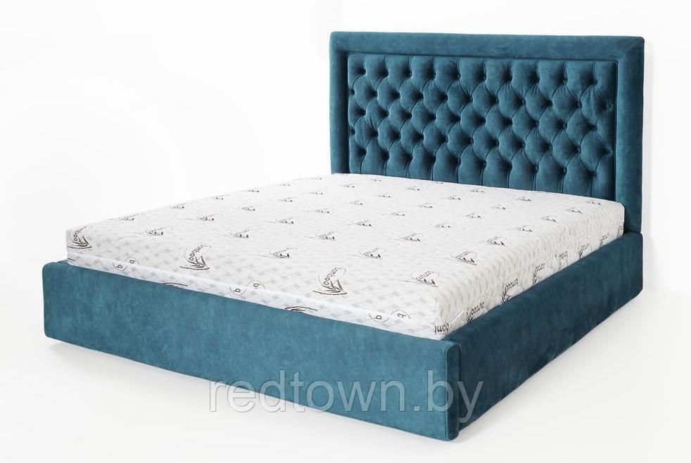 Кровать Афина с мягким изголовьем - фото 1 - id-p223621280