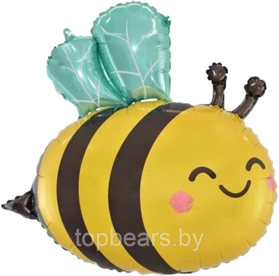 Шар (32''/81 см) Фигура, Милая пчела, 1 шт. - фото 1 - id-p223622178
