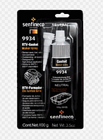 Герметик силиконовый senfineco 100 гр (черный)