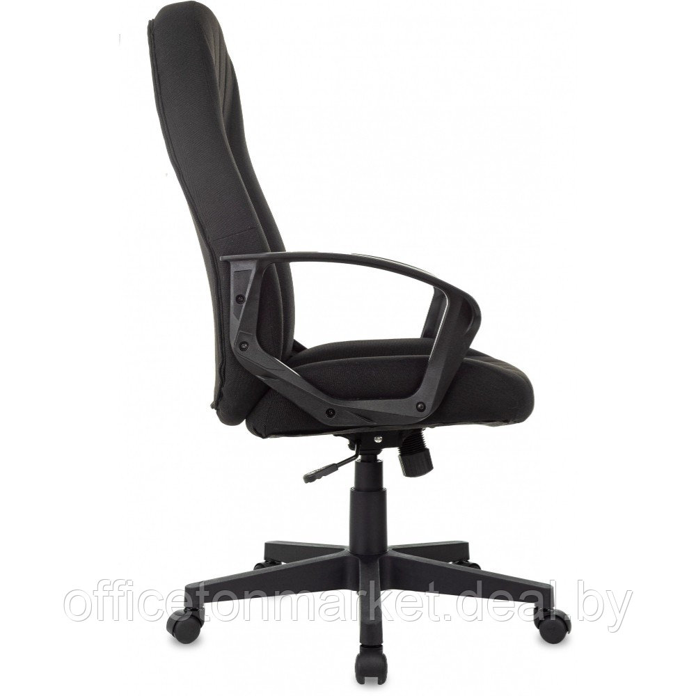 Кресло для руководителя "Бюрократ T-898", ткань, пластик, черный - фото 3 - id-p137125545