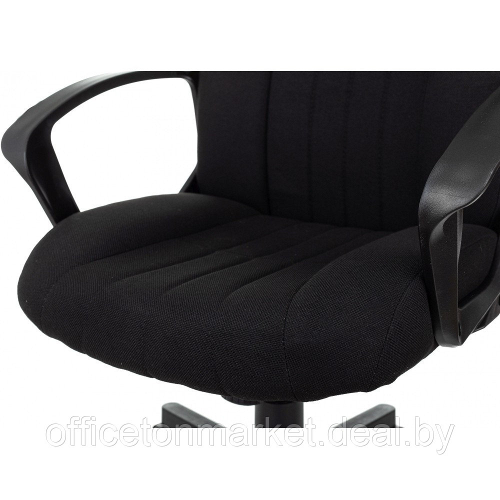 Кресло для руководителя "Бюрократ T-898", ткань, пластик, черный - фото 7 - id-p137125545