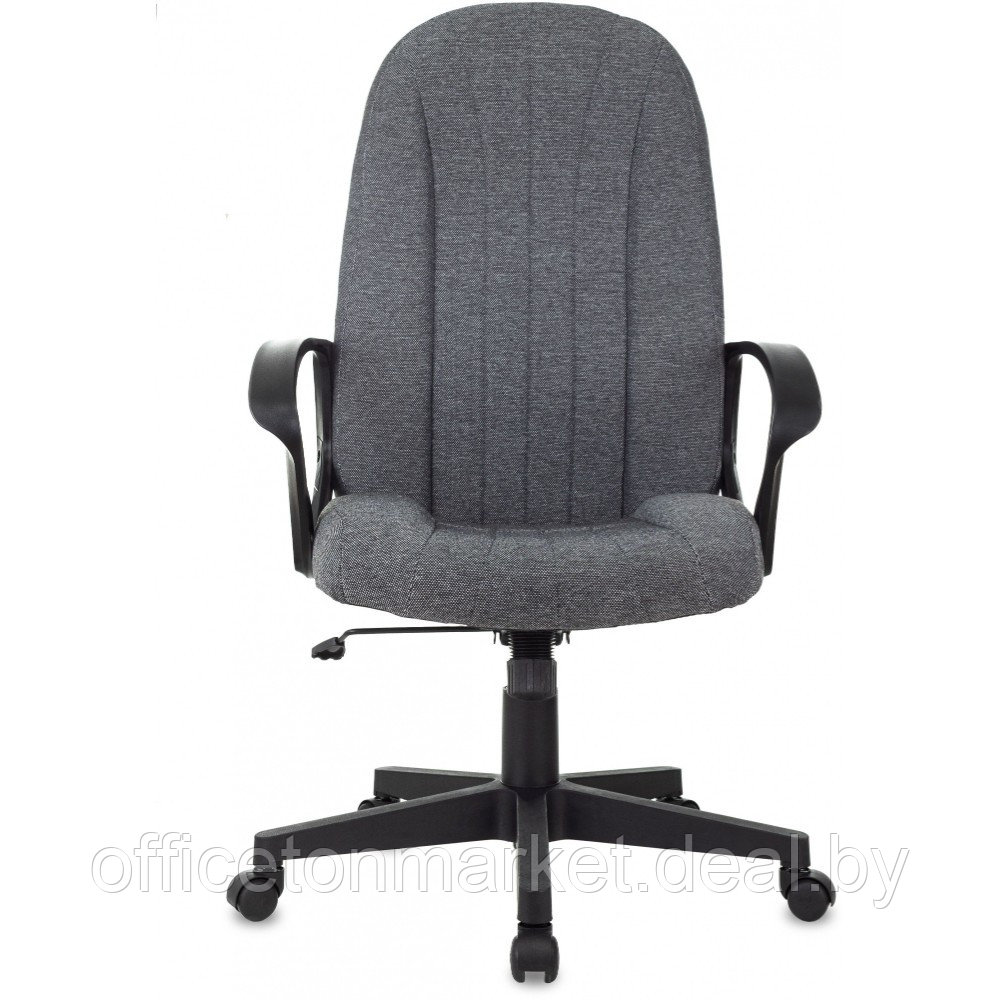 Кресло для руководителя "Бюрократ T-898", ткань, пластик, серый - фото 2 - id-p137125548
