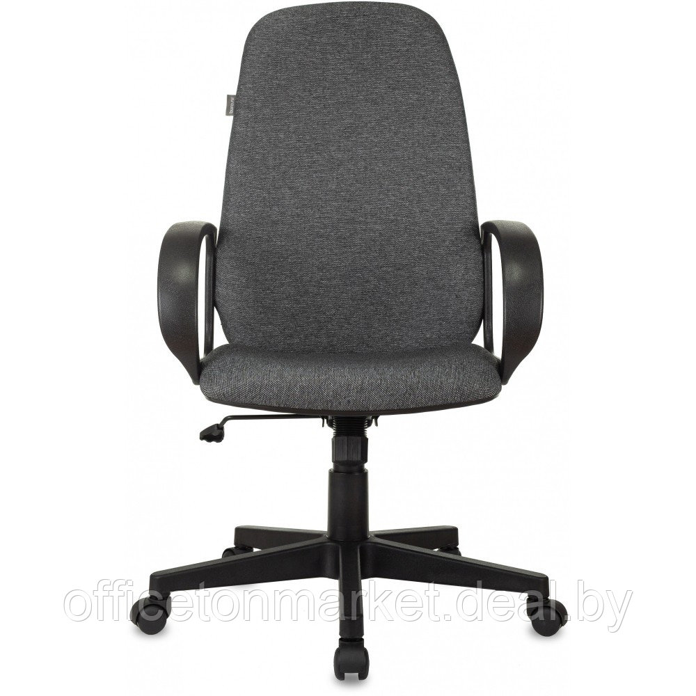Кресло для руководителя "Бюрократ CH-808AXSN", ткань, пластик, темно-серый - фото 2 - id-p183689970