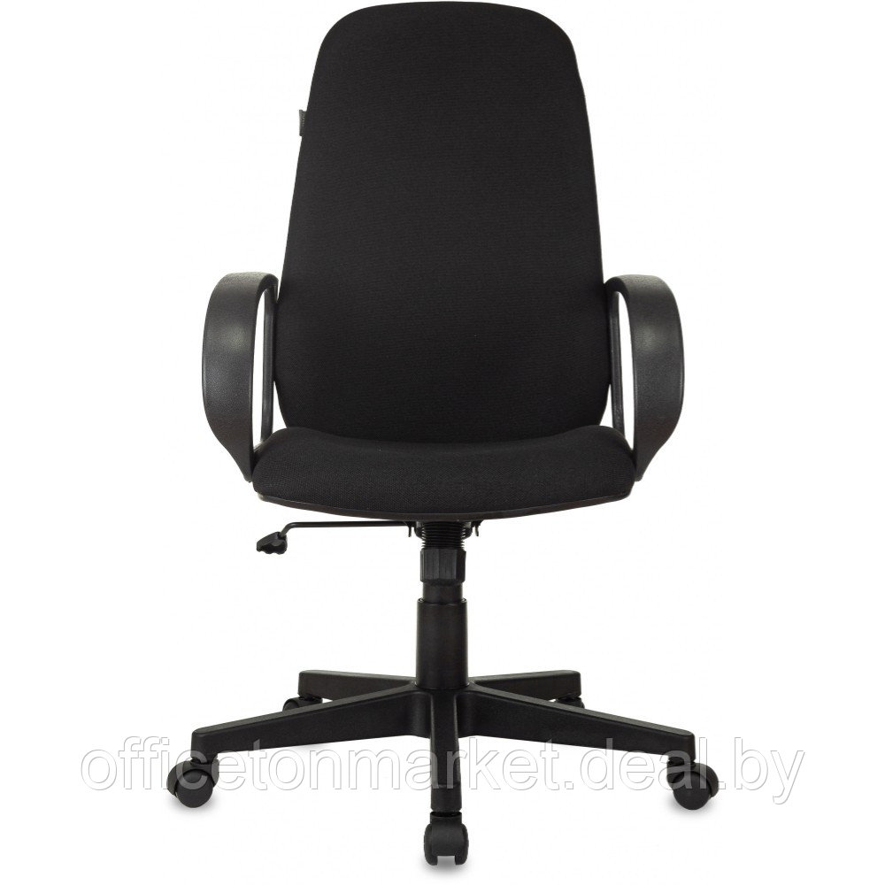 Кресло для руководителя "Бюрократ CH-808AXSN", ткань, пластик, черный - фото 2 - id-p185428934