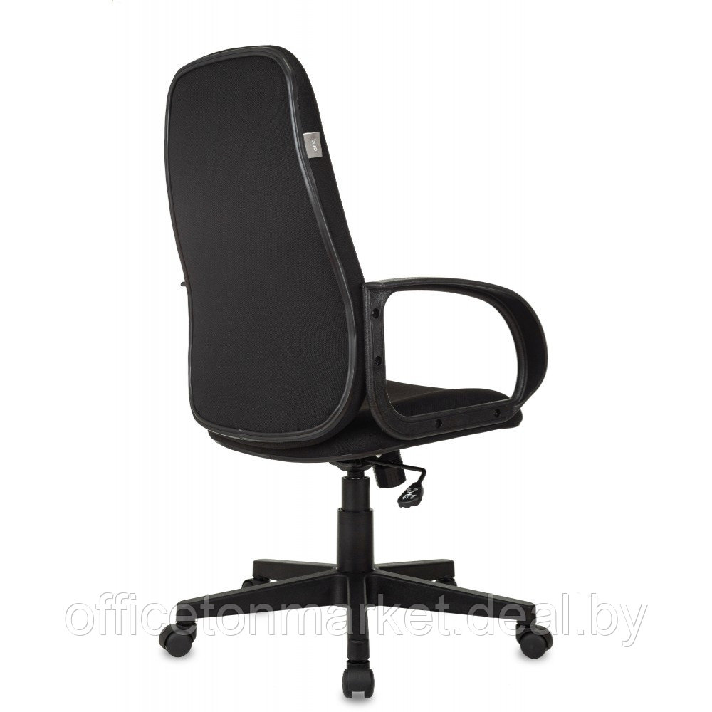 Кресло для руководителя "Бюрократ CH-808AXSN", ткань, пластик, черный - фото 4 - id-p185428934