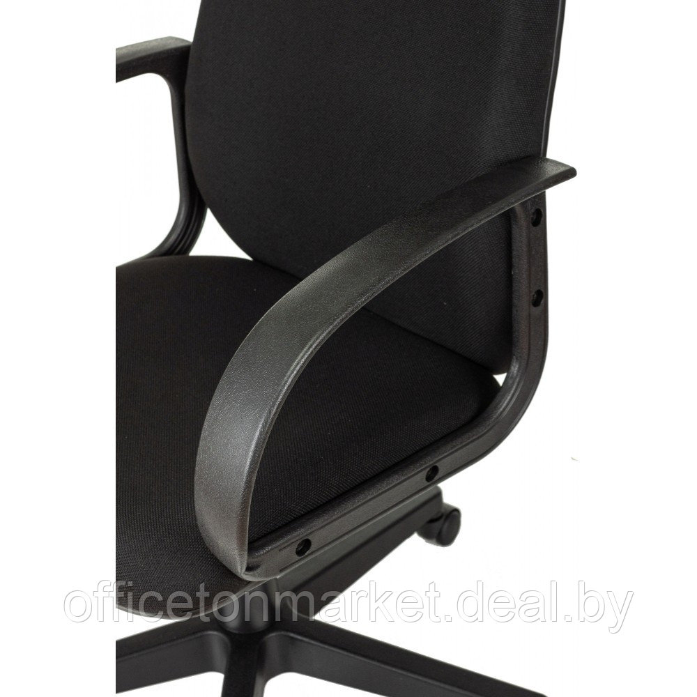 Кресло для руководителя "Бюрократ CH-808AXSN", ткань, пластик, черный - фото 5 - id-p185428934