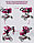 MELOBO 9695 коляска для кукол, съемная люлька, перекидная ручка, бордовая, фото 3