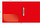 Папка на 2-х кольцах Бюрократ -0827/2RRED A4 пластик 0.7мм кор.27мм внутр. с вставкой красный, фото 2