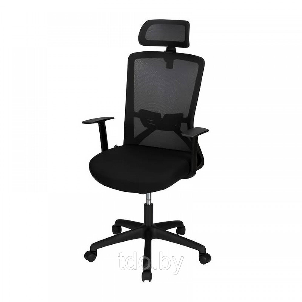 Кресло руководителя Deli E4510, ткань - сетка чёрная, цвет чёрный - фото 1 - id-p223625224