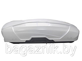 Автобокс Sotra SLEET 172х83х40 см, 450л, двухсторонний, белый глянец