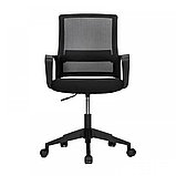 Кресло оператора Deli E4501, ткань - сетка чёрная, цвет чёрный, фото 2