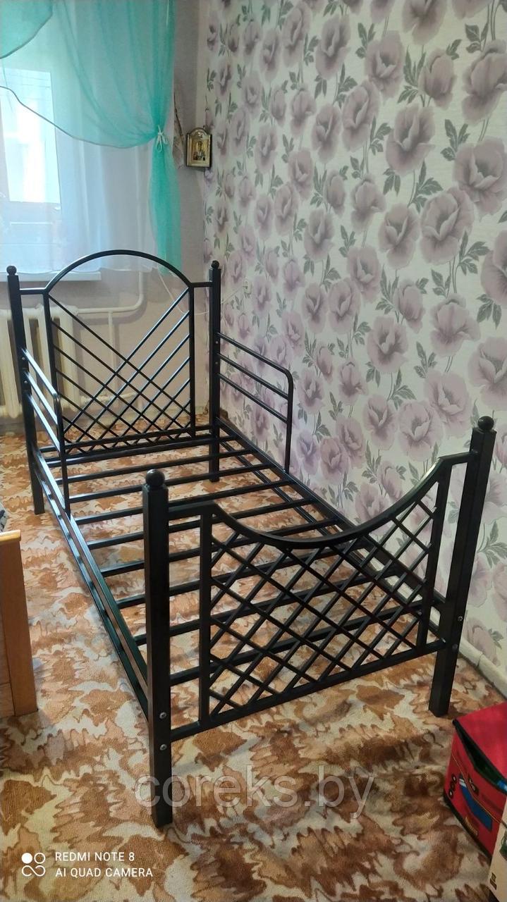 Кованая (металлическая) кровать №6