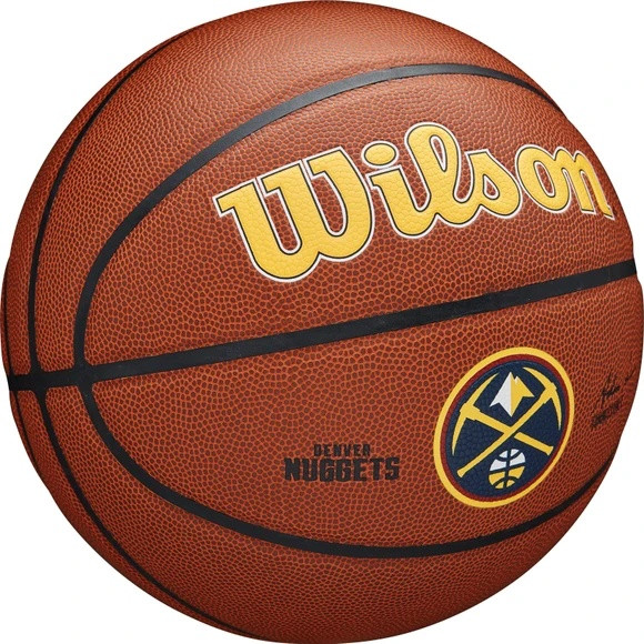 Мяч баскетбольный 7 WILSON NBA Team Alliance Denver Nuggets - фото 3 - id-p223625506