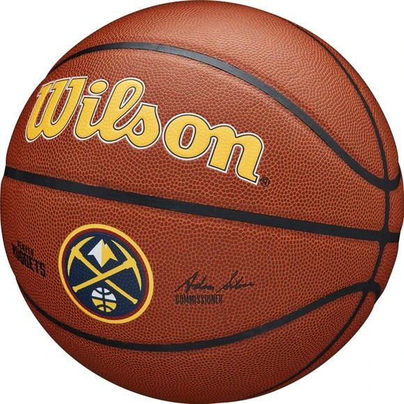 Мяч баскетбольный 7 WILSON NBA Team Alliance Denver Nuggets - фото 4 - id-p223625506