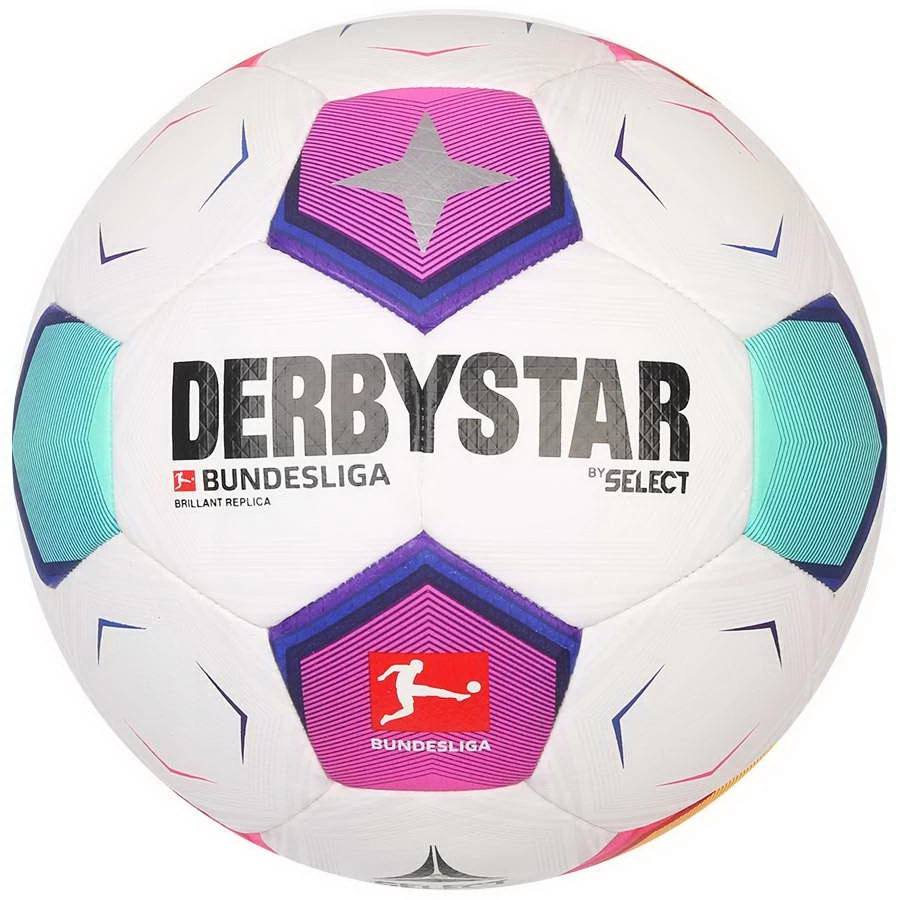 Мяч футбольный 4 Derbystar Bundesliga 23-24 Brilliant Replica - фото 1 - id-p223625515